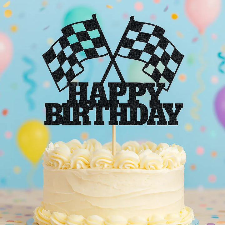 Cake Topper Course Brillant