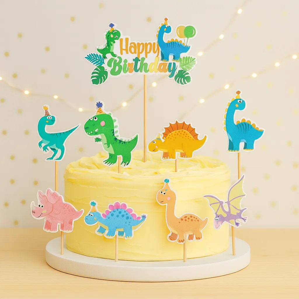 Cake Topper Dinosaure mignon