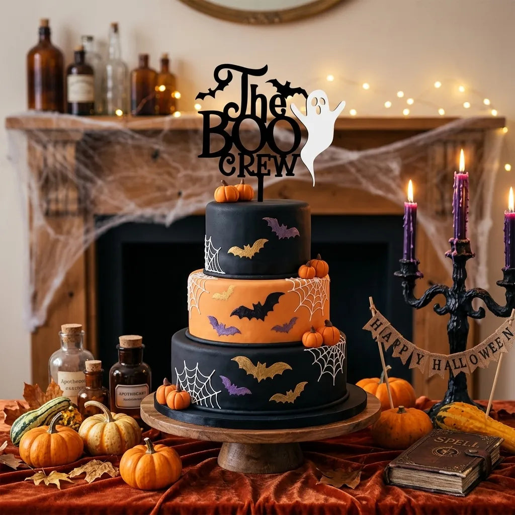 Cake Topper Fantôme Chic