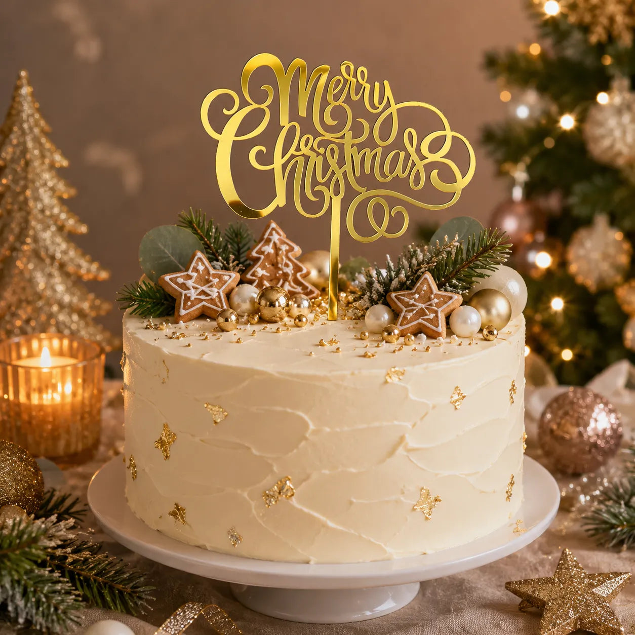 Cake Topper Noël