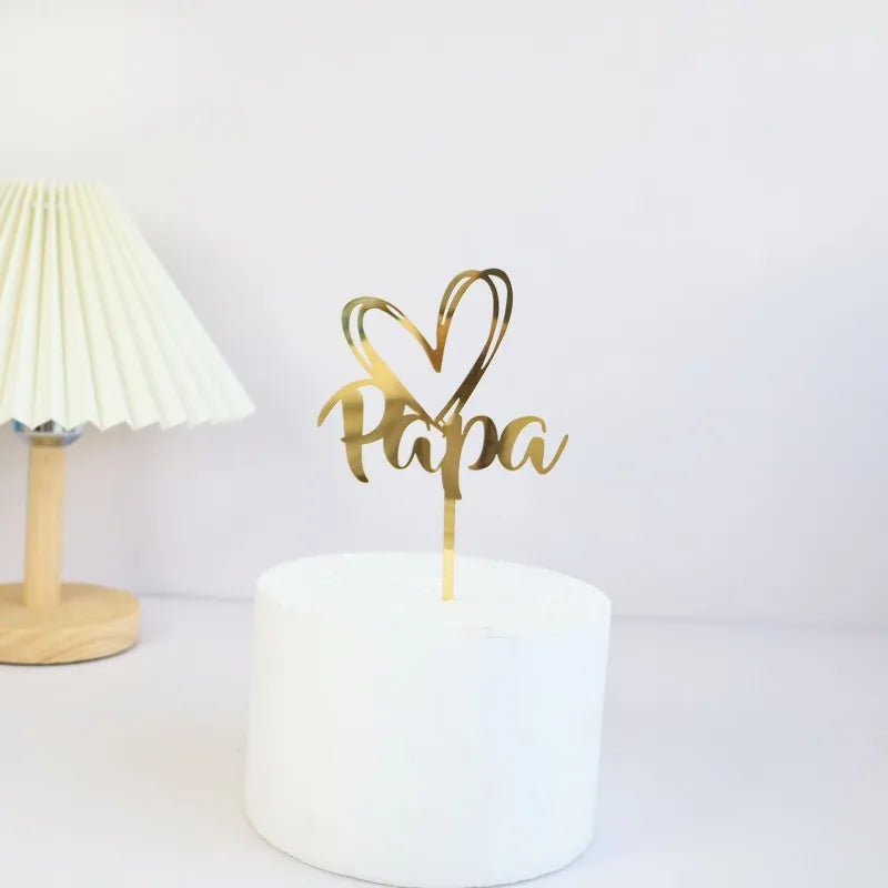 Cake Topper Papa Chic