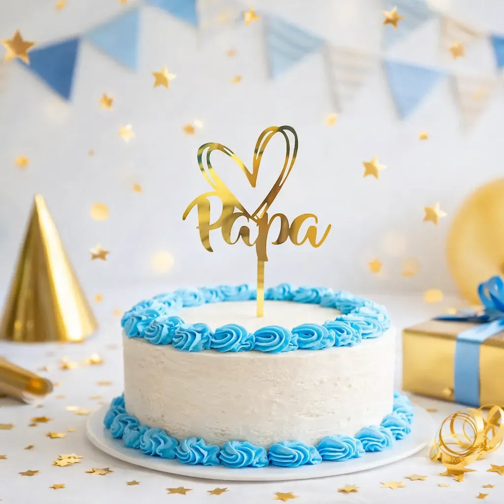 Cake Topper Papa Unique