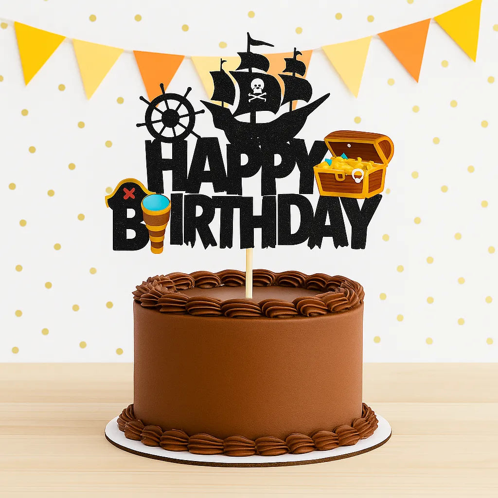 Cake Topper Pirate Chic