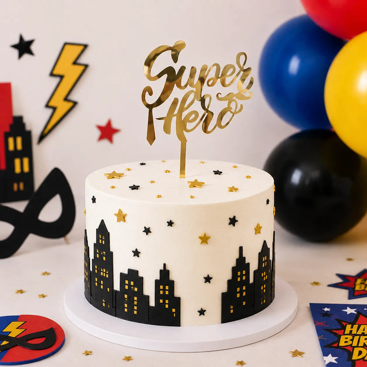 Cake Topper Super Hero