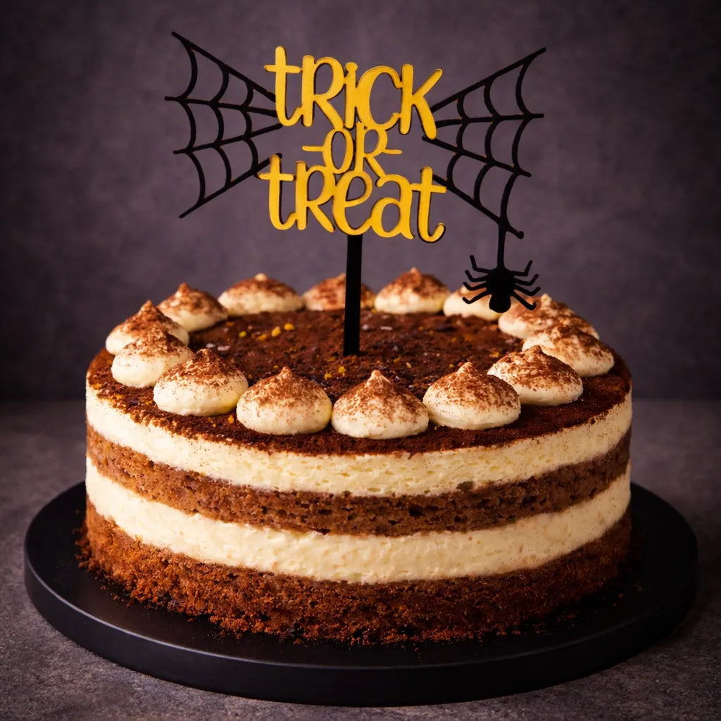 Cake Topper Toile d’Araignée