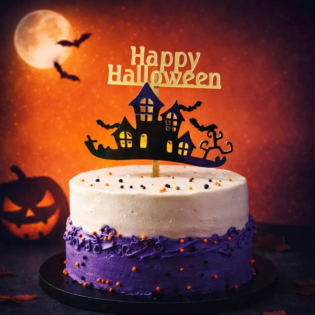 Cake Toppers Maison Hantée