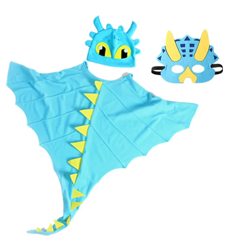 Cape Bleu Dinosaure pour Enfant