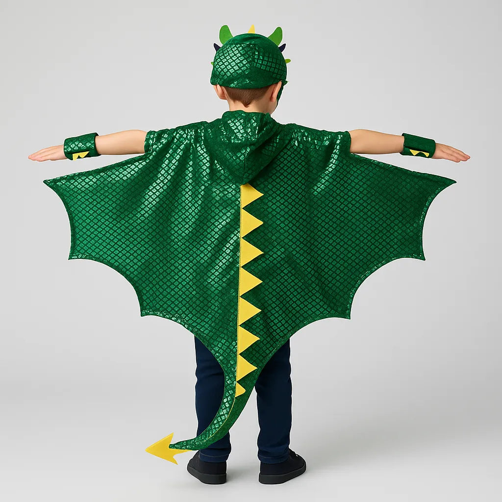 Cape Dinosaure à Queue Originale Chic