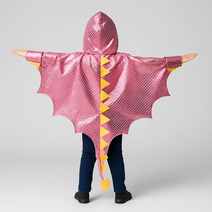 Cape Dinosaure à Queue Rose chic