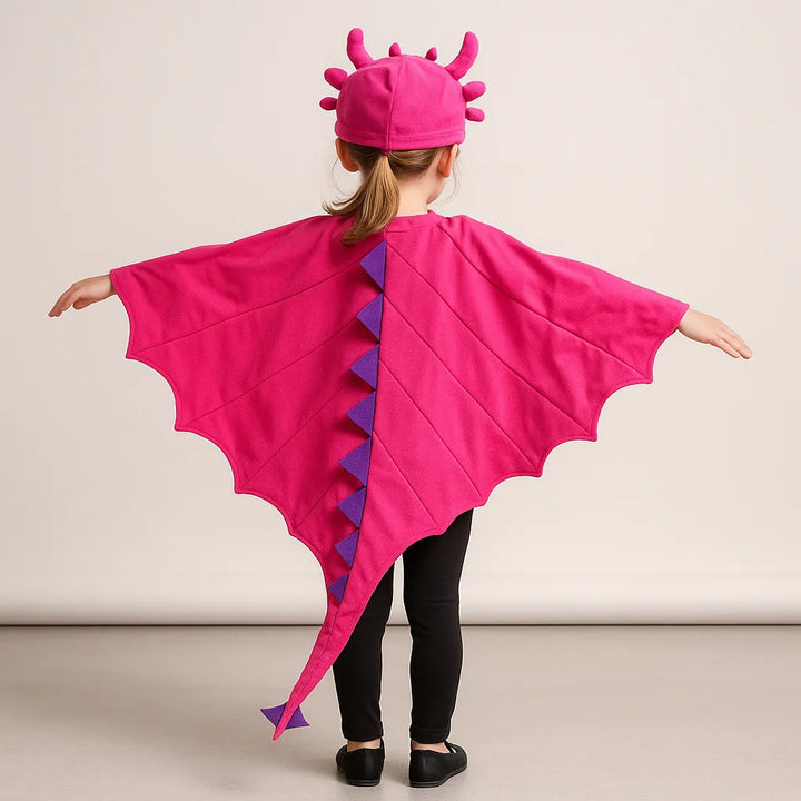 Cape Rose Dinosaure Enfant Chic