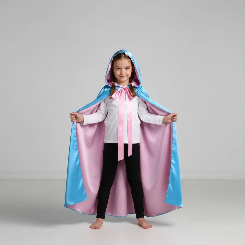 Cape Vampire Bleue stylé