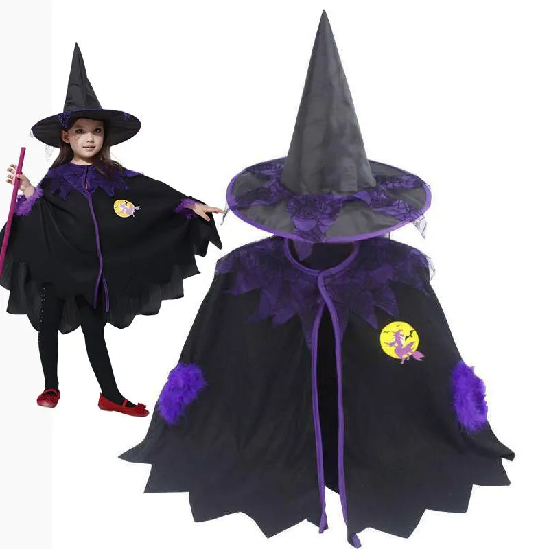 Cape de Sorcière pour Fillette stylé