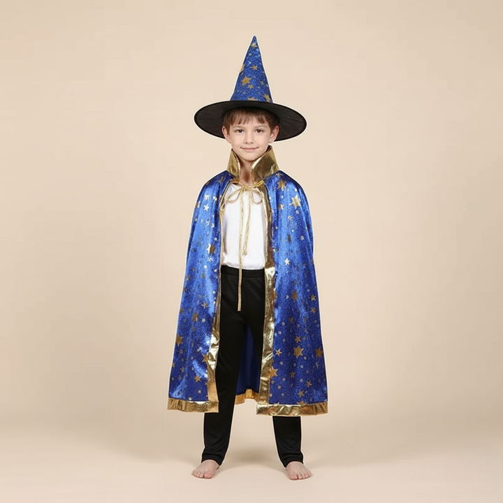 Cape et Chapeau Bleue