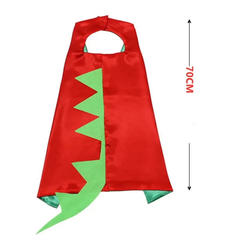 Cape et Masque de Dinosaure pour Enfant Coloré