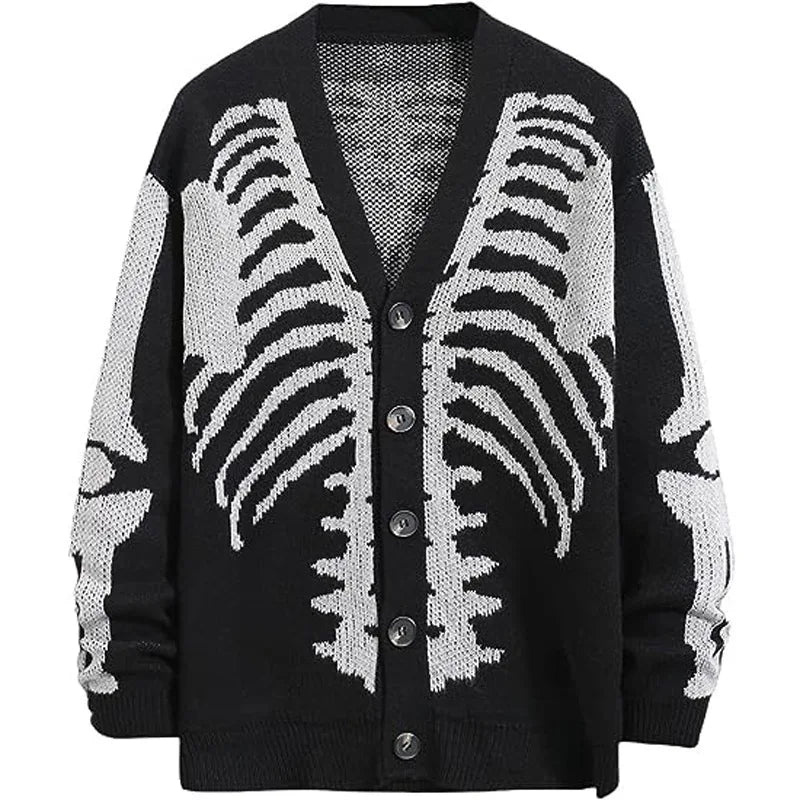 Cardigan Noir Halloween Beau