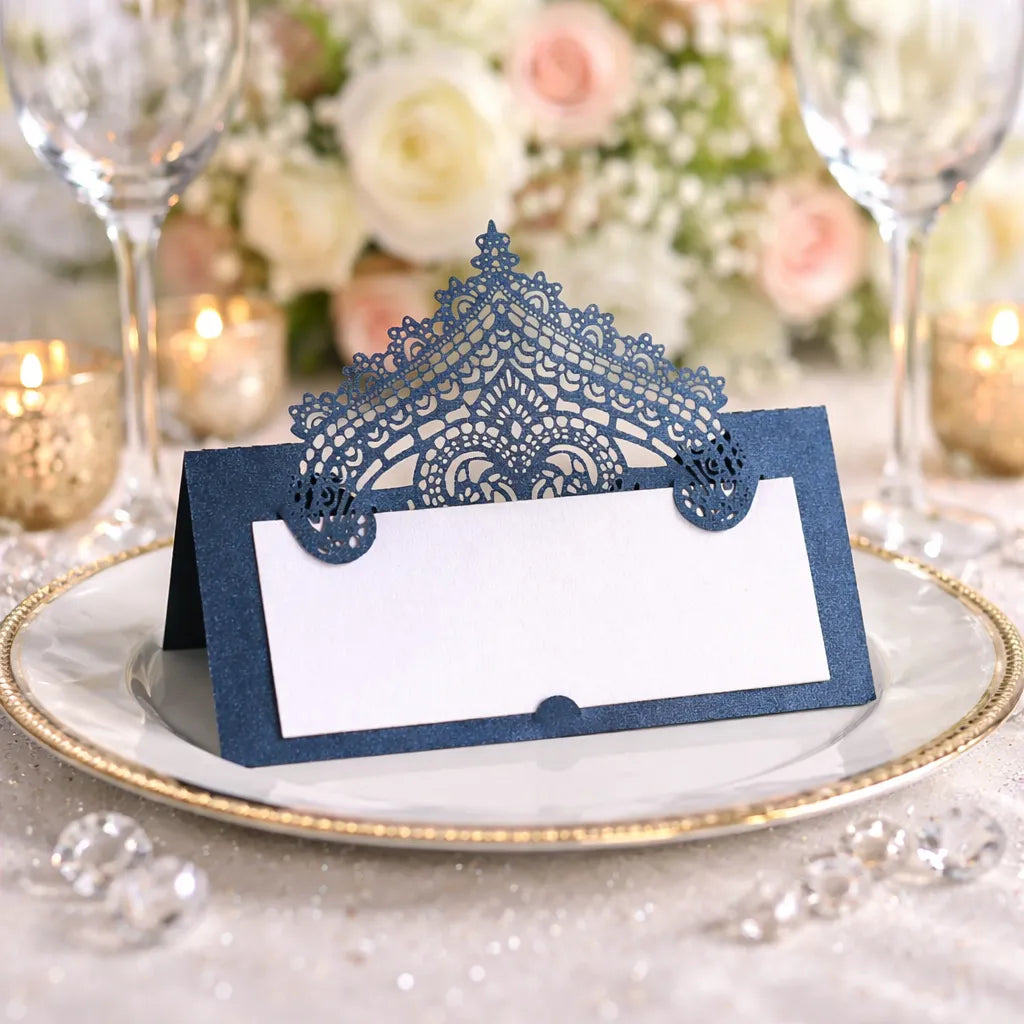 Carte Place Manuscrite Mariage Design