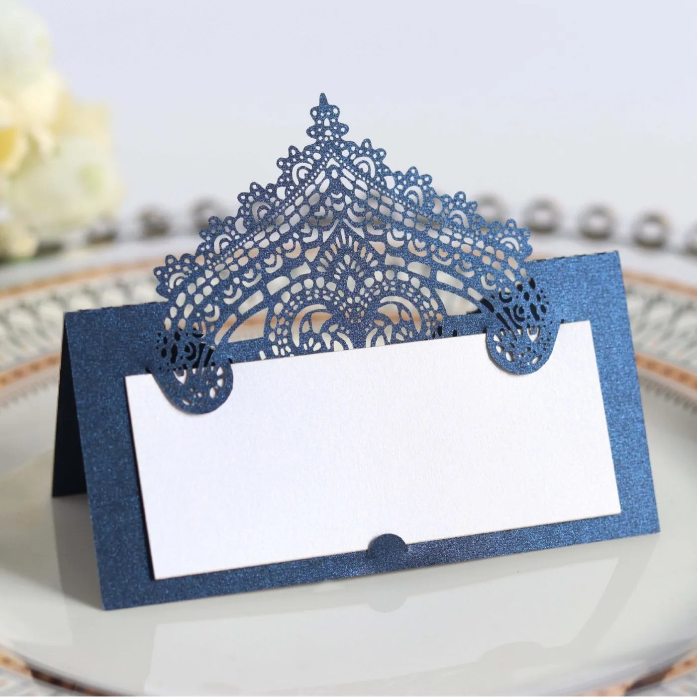 Carte Place Manuscrite Mariage Design Chic