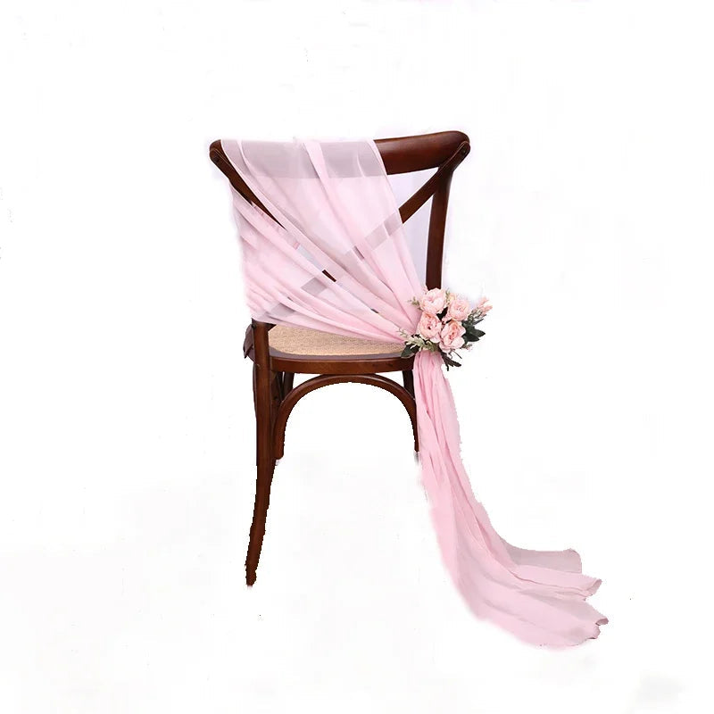 Ceinture de Chaise Minimaliste Rose Chic