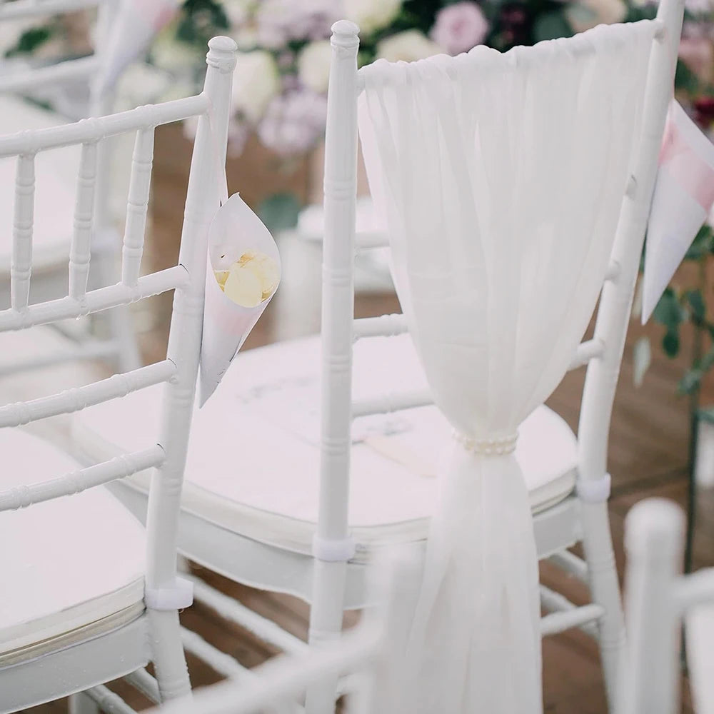 Ceinture de Chaise Mousseline