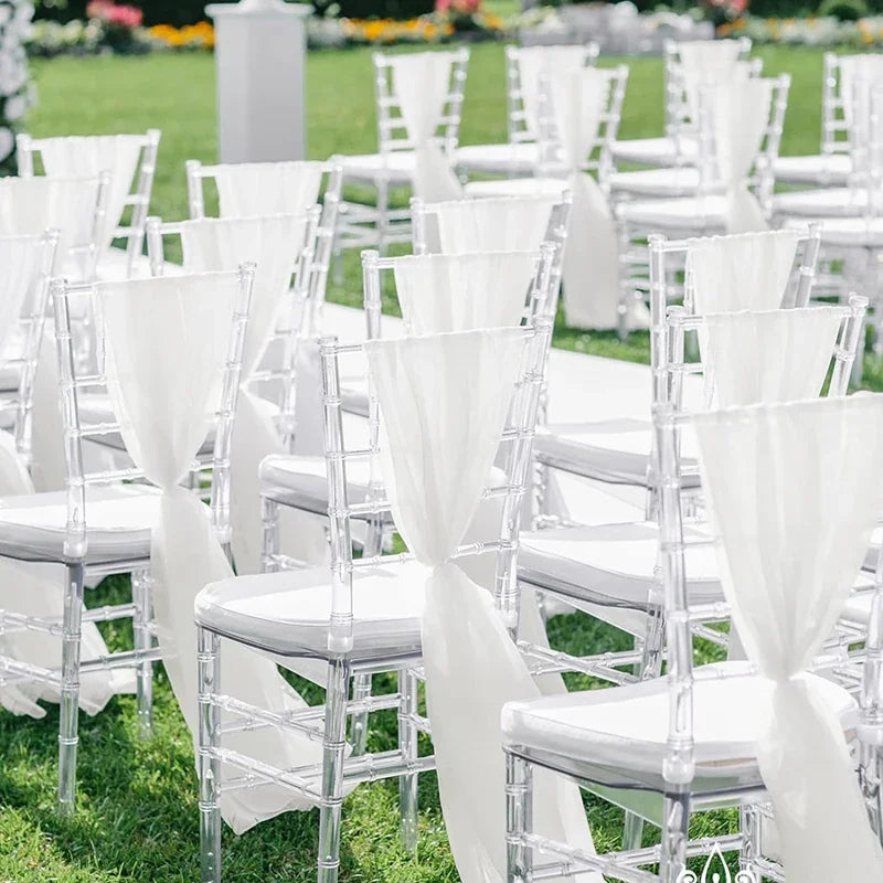 Ceinture de Chaise Mousseline Chic