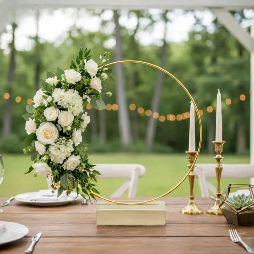 Centre de Table Cercle Mariage
