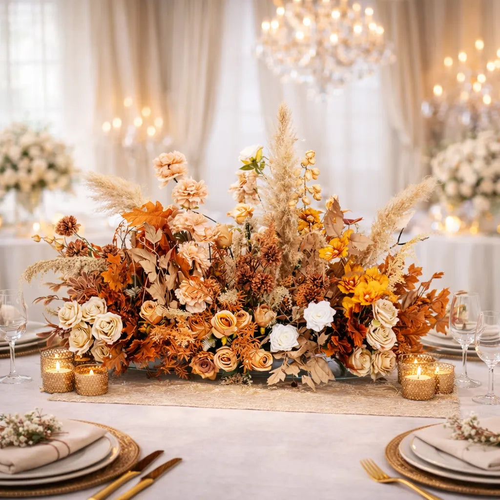 Centre de Table Mariage Fleurs Séchées