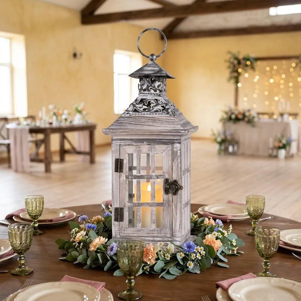 Centre de Table Mariage Miroir Design