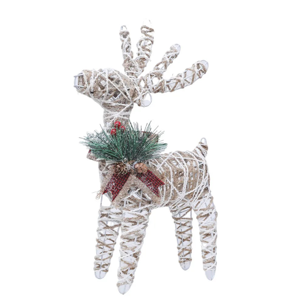 Cerf Design Rustique Lumineux stylé