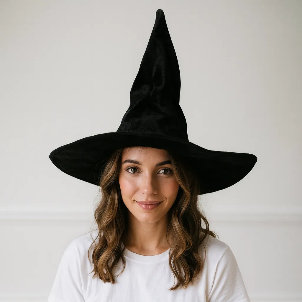 Chapeau de Sorcière Noir 