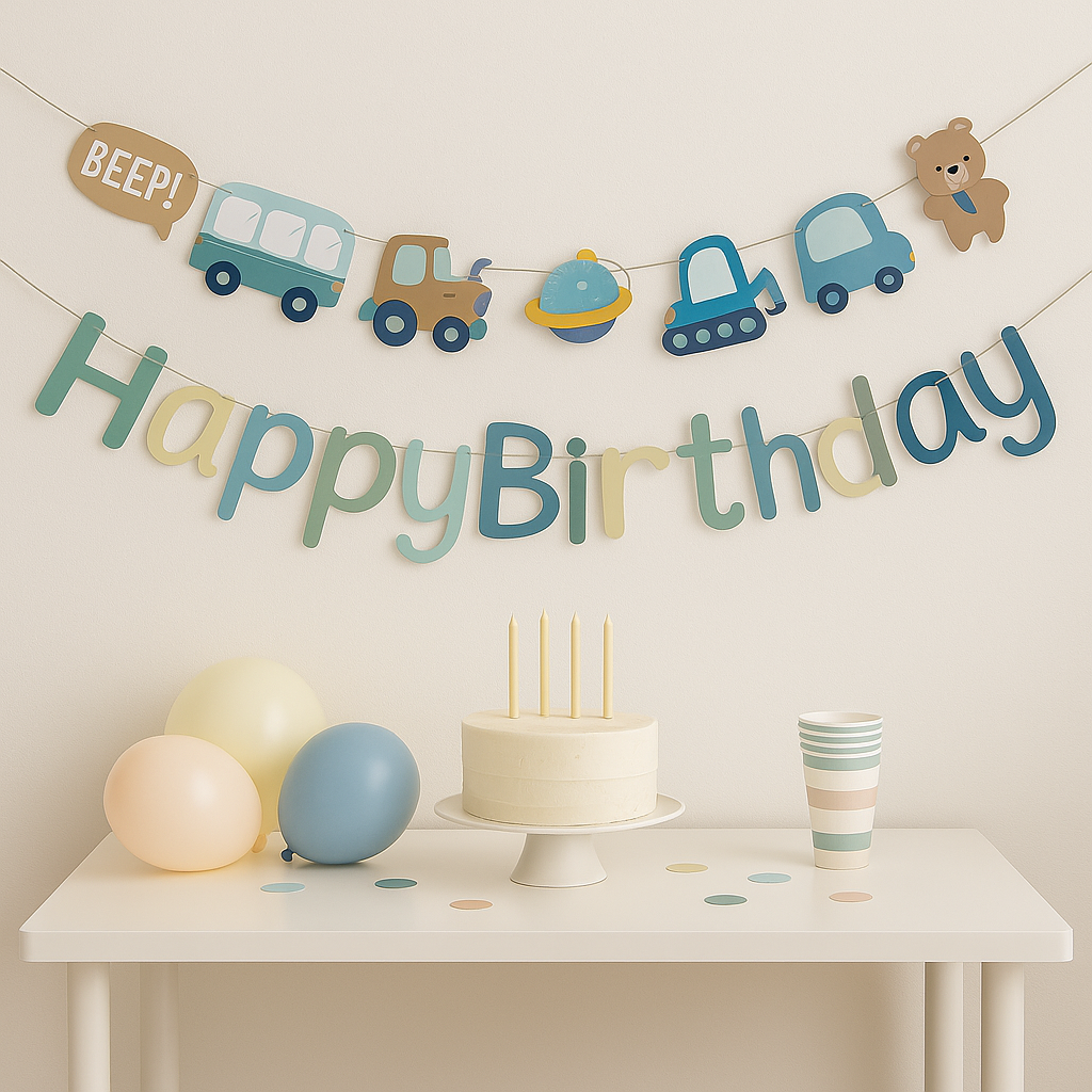 Guirlande Anniversaire Bébé