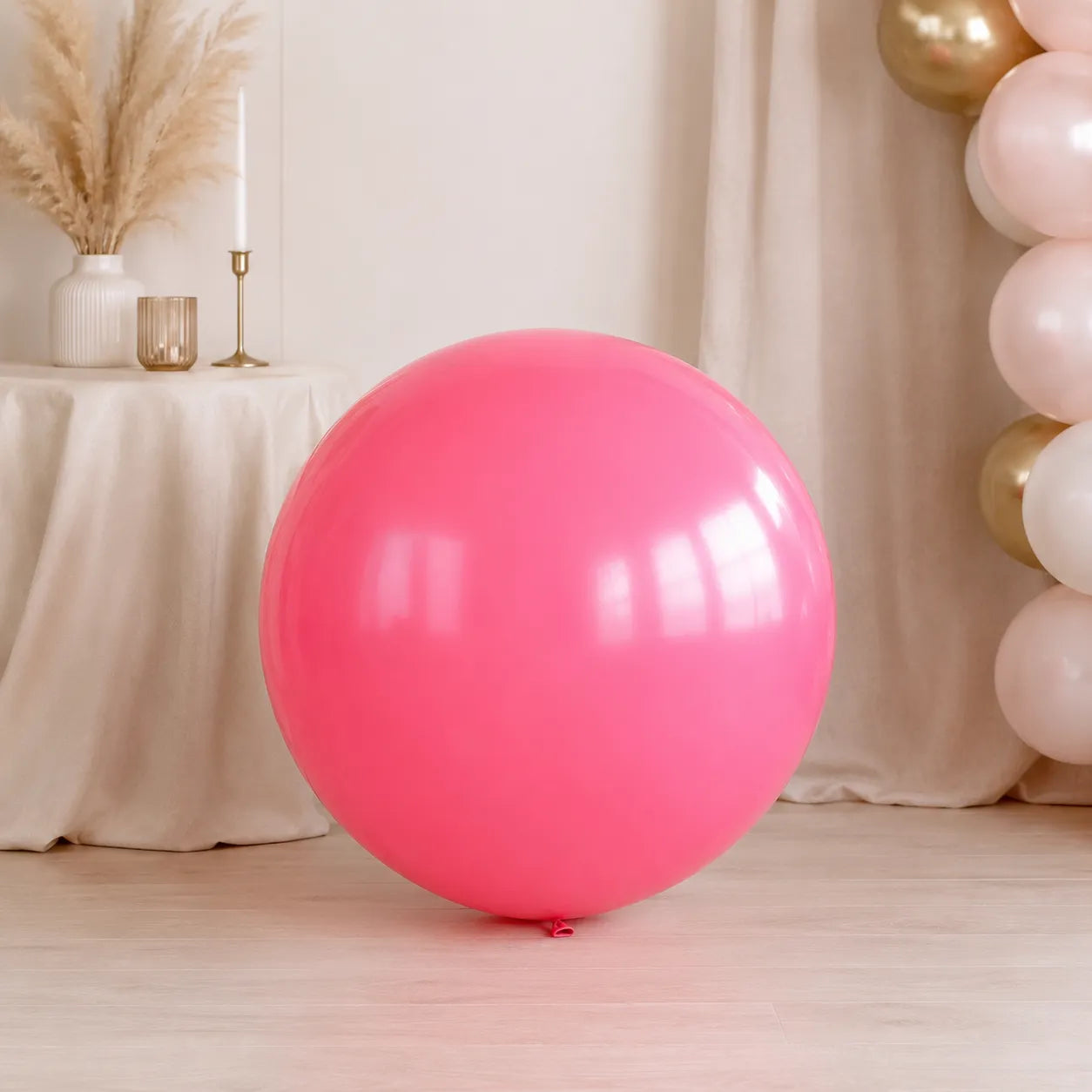 Gros Ballon Rose Vif