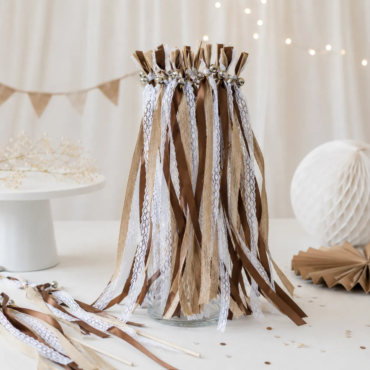Baguette de Rubans Mariage Champêtre