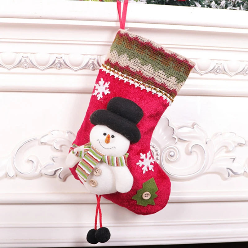 Chaussette Bonhomme de Neige