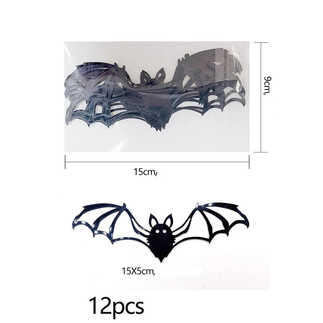 Chauves-souris 3D Muraux Unique