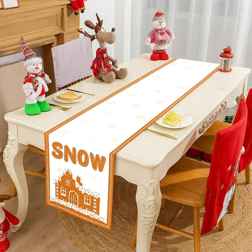 Chemin de Table Blanc « Snow »
