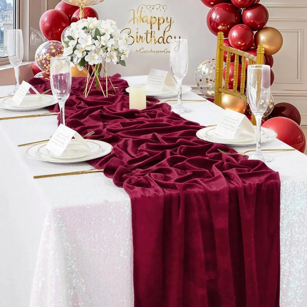 Chemin de Table Bordeaux pour Mariage