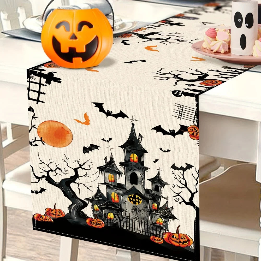 Chemin de Table Château Hanté chic