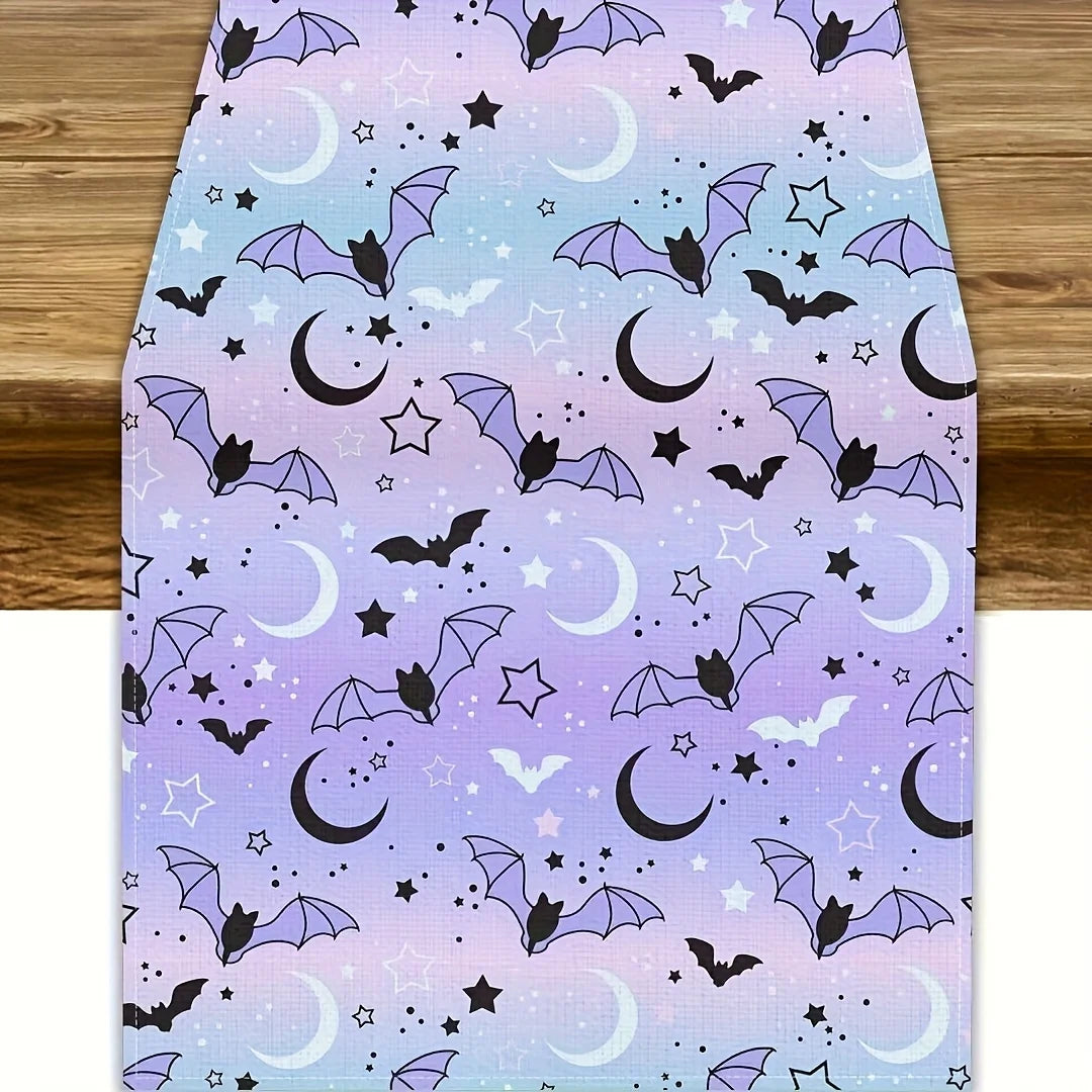 Chemin de Table Chauve-souris Design vintage