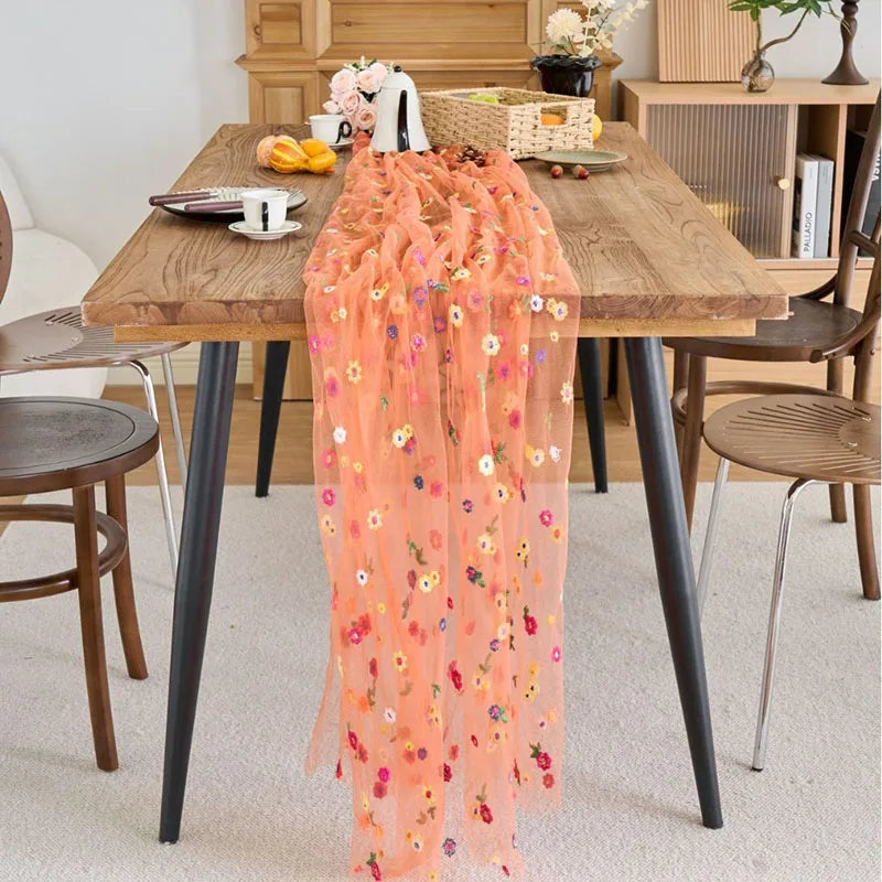 Chemin de Table Mariage Coloré Design