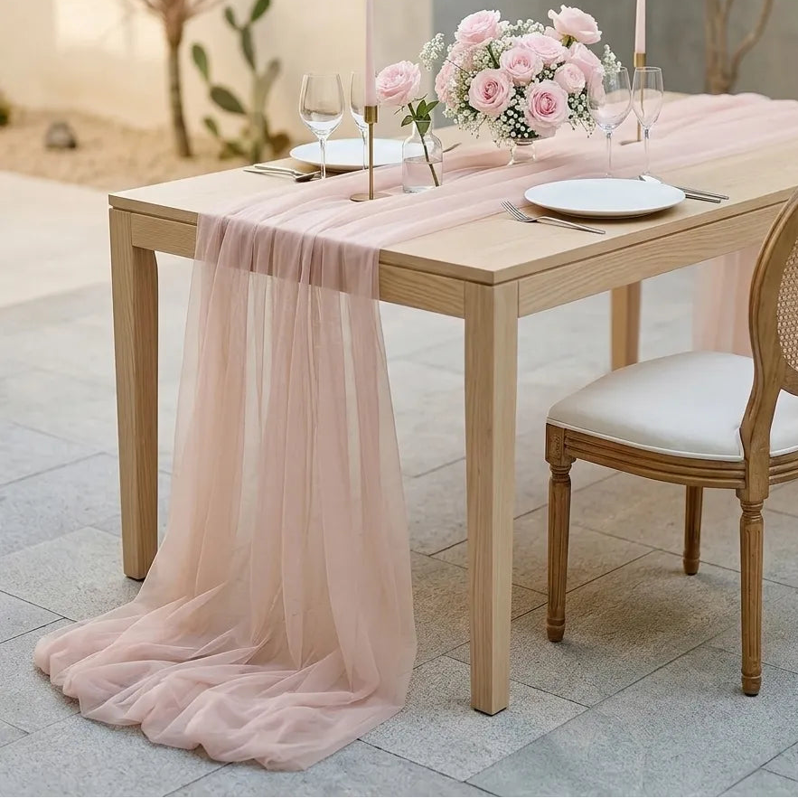 Chemin de Table Mariage Epuré Minimaliste