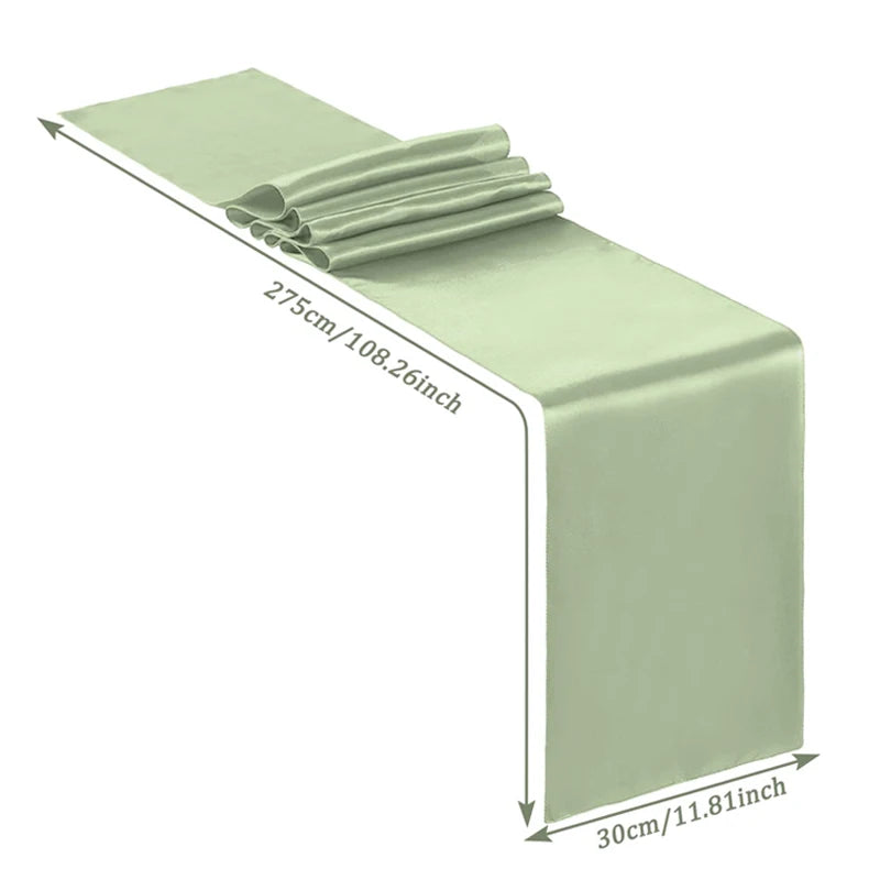 Chemin de Table Mariage Vert Dimensions