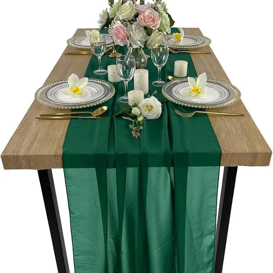 Chemin de Table Mariage de Luxe Durable