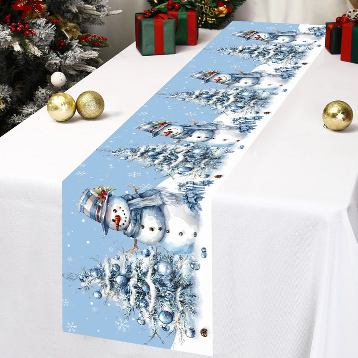 Chemin de Table à Motifs Hiver