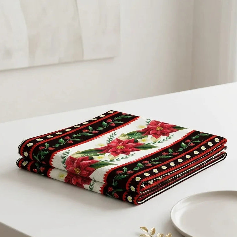 Chemin de Table Noël Elégant Minimaliste
