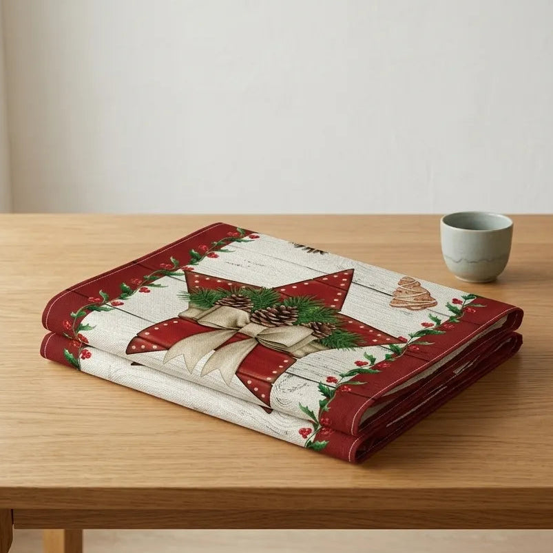 Chemin de Table Noël Etoile Unique