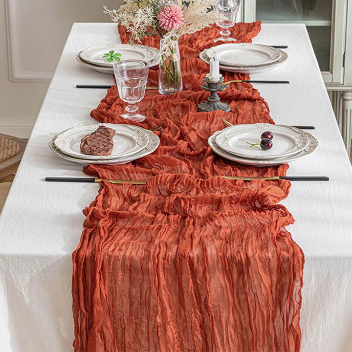Chemin de Table Terracotta
