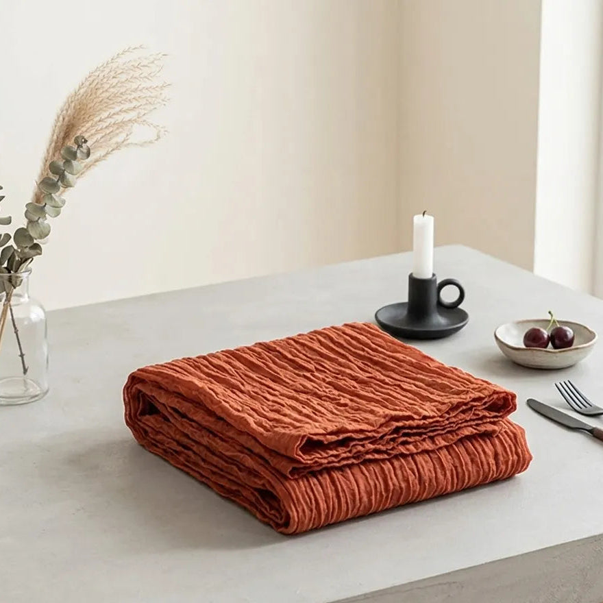 Chemin de Table Terracotta Moderne