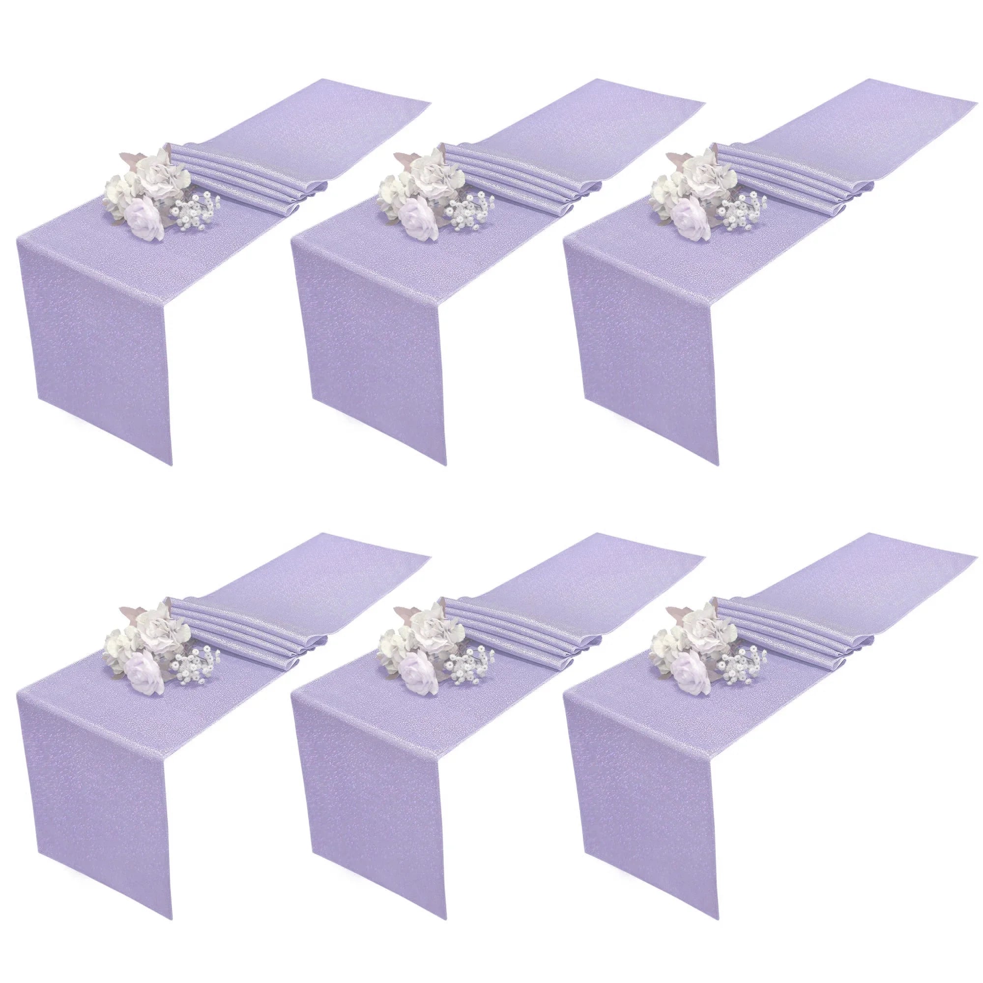 Chemin de Table Violet Mariage Chic