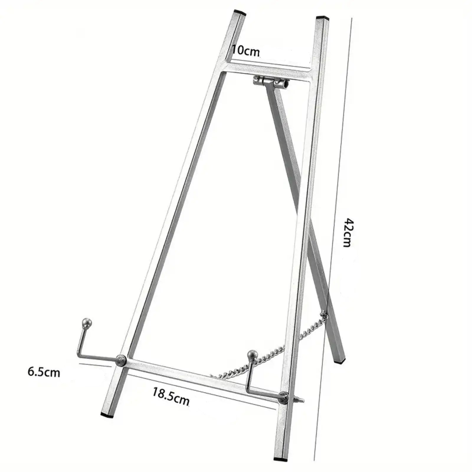 Chevalet Argenté pour Affichage Mariage Chic