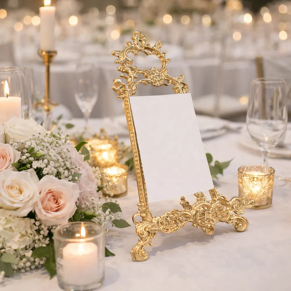 Chevalet de Table Vintage Mariage